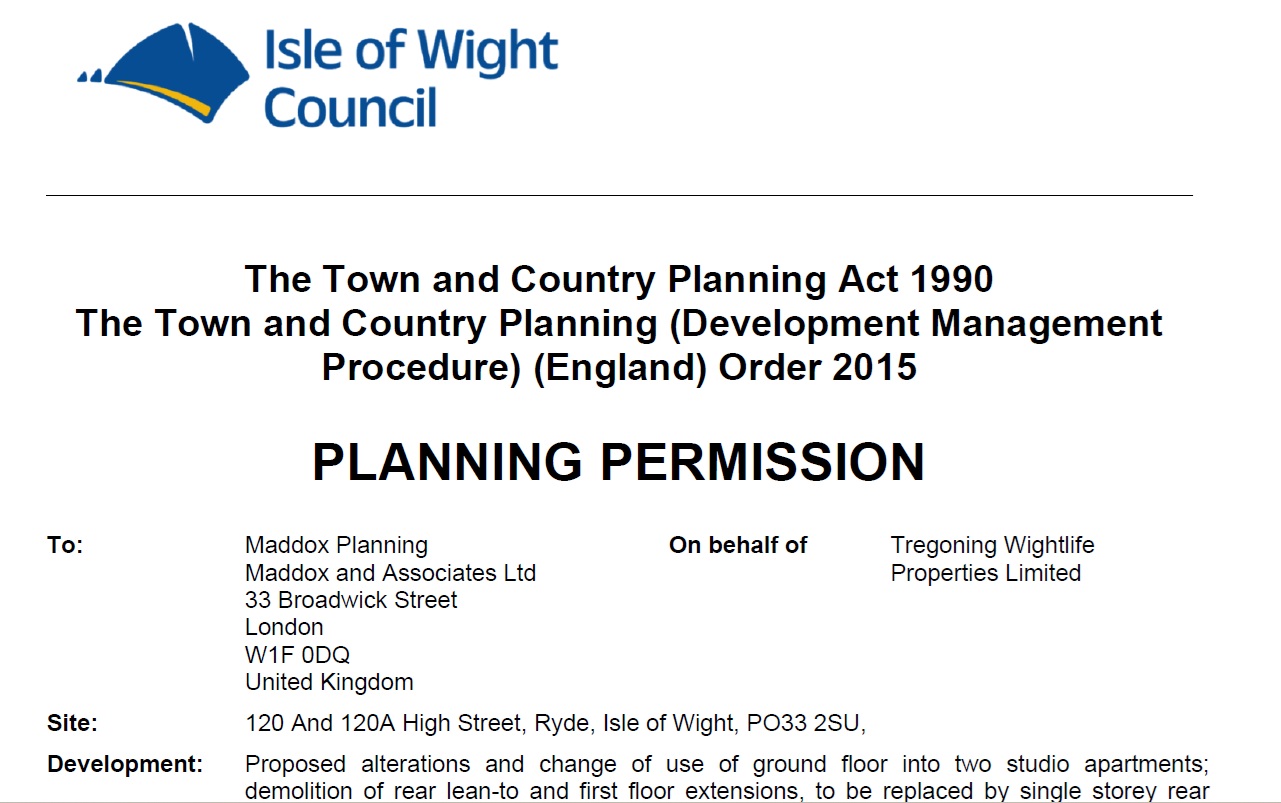 Planning Consent!